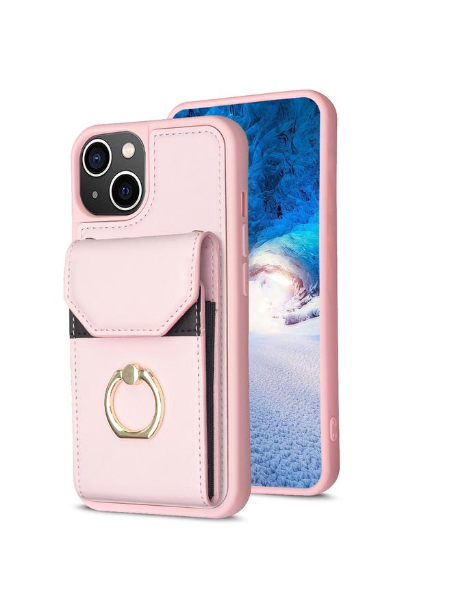 اس-توب جراب هاتف iPhone 14 Plus BF29 مع حامل بطاقات وحلقات - Image 1