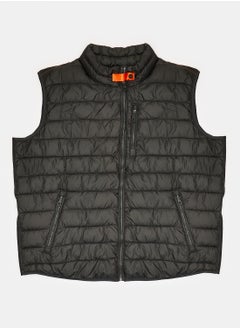 North 56°4 Plus Size Quilted Sleeveless Gilet Black  - Image 1
