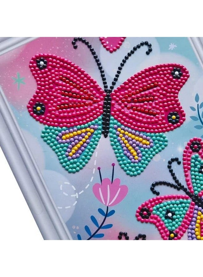 Tera13 TERA 13 DIY Cartoon Diamond Rhinestone Painting Kits for Kids with Wooden Frame, Diamond Art Kit for Kids, Diamond Painting Kit, Arts and Crafts for Kids, Return Gift for Kids (Pack of 2) - Image 3