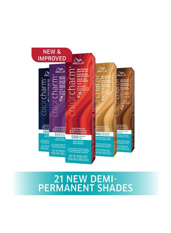 WELLA Color Charm لون شعر نصف دائم، 5VV بني برقوق 2 أونصة - Image 4