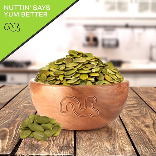 NUT CRAVINGS - Roasted & Salted Pumpkin Seeds, Pepitas, No Shell (16oz - 1 LB) Packed Fresh in Resealable Bag - Nut Snack - Food Assortments - Image 2