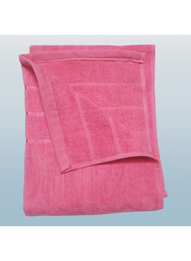 High-quality 3-piece towel set (one side cotton, one side velvet), 50x100 cm - Image 4