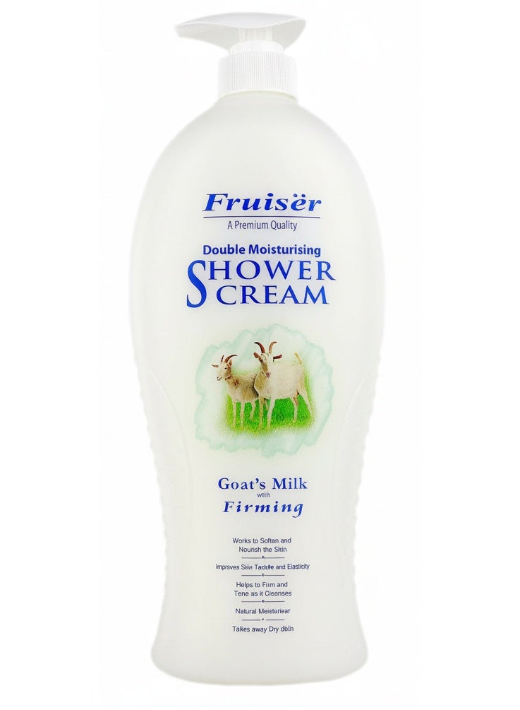 فروزير كريم استحمام مرطب مزدوج بحليب الماعز مع شد البشرة 1000 مل - Image 1
