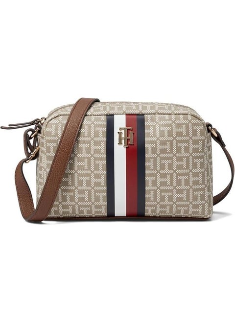 Tommy Hilfiger Rowan II Crossbody-Coated Square Monogram\BAGD014