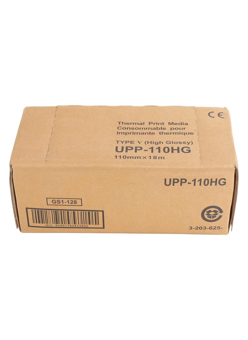Sony - Sony - Ultrasound Thermal Sony Printer Paper Upp-110hg Black & White Thermal Paper (pack of 10) - Image 1