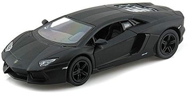 Lamborghini Matt Black Aventador LP 7004 138 5 Pull Back Diecast Car - Image 2