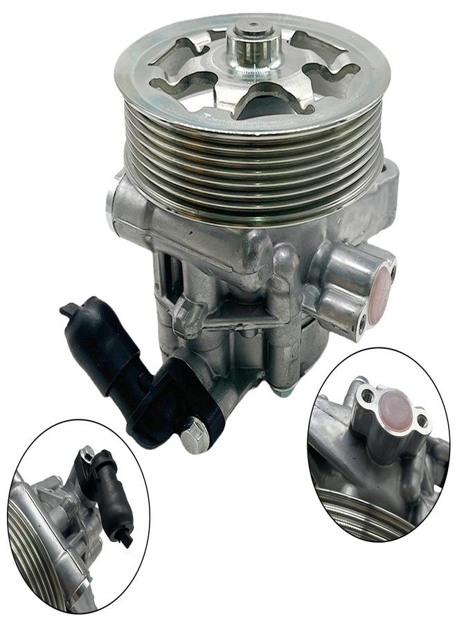 WHEELZEN Power Steering Pump with Reservoir Tank & Suction & Return Hose Fit for 2008-2012 Honda Accord L4 2.4L Replace 56100R40A03 56100R40P05 53701TA0A01 - Image 2