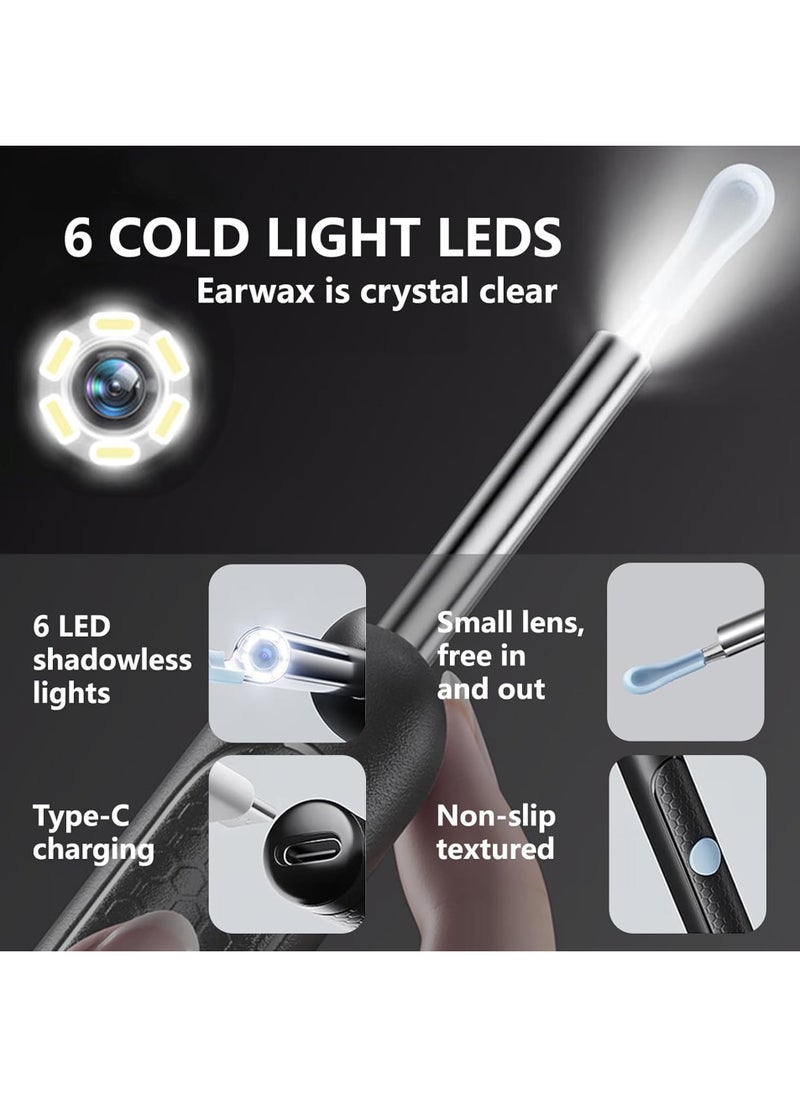 Xiaomi 20-in-1 Ear Wax Removal - Wireless WiFi Rechargeable Ear Cleaner, With UV Disinfection Machine, 1080P HD Camera Lens & 8 Pcs Ear Set, Ear Cleaning Kit with 8 Replacement Tips, For iOS & Android  - Image 2