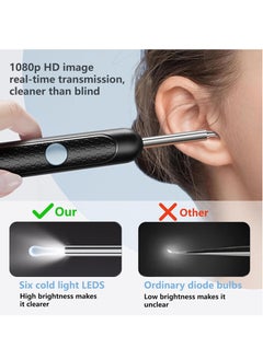 Xiaomi 20-in-1 Ear Wax Removal - Wireless WiFi Rechargeable Ear Cleaner, With UV Disinfection Machine, 1080P HD Camera Lens & 8 Pcs Ear Set, Ear Cleaning Kit with 8 Replacement Tips, For iOS & Android  - Image 5