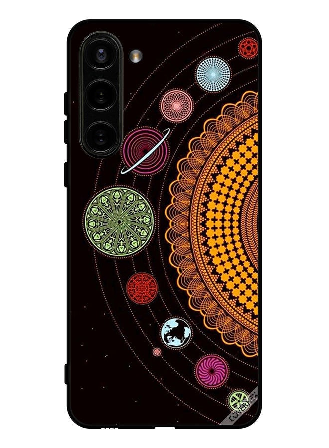 Covernex Protective Case Cover For Samsung Galaxy S23 Mandala Solar System Art - Image 1
