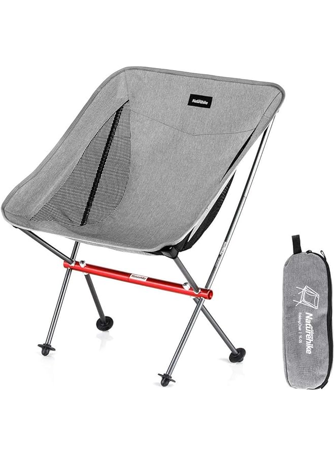 Naturehike Chair Camping Chairs For Adults Folding Chair Portable Chair Foldable Chair Fishing Chair Lightweight Camping Chair Outdoor Grey