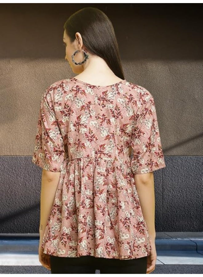 Pinkmint store Tunic Top for Women ll Combo Regular Fit ll Casual Wear (Pack of 2) L - Image 2