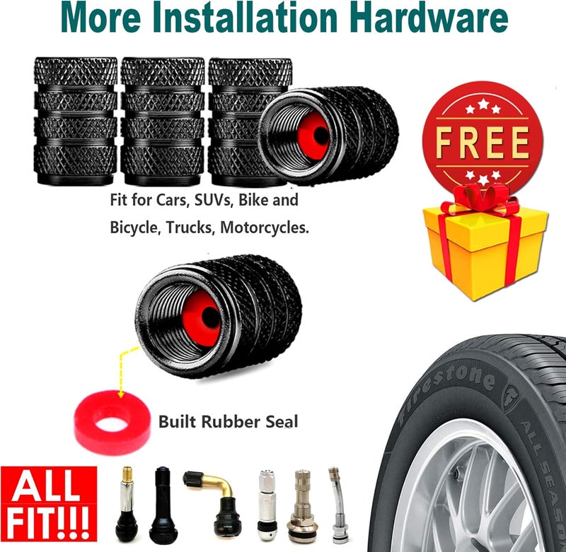 YoUoY Stainless Steel License Plate Screws with Carbon Fiber Pattern Caps - Complete Hardware Kit - Image 4