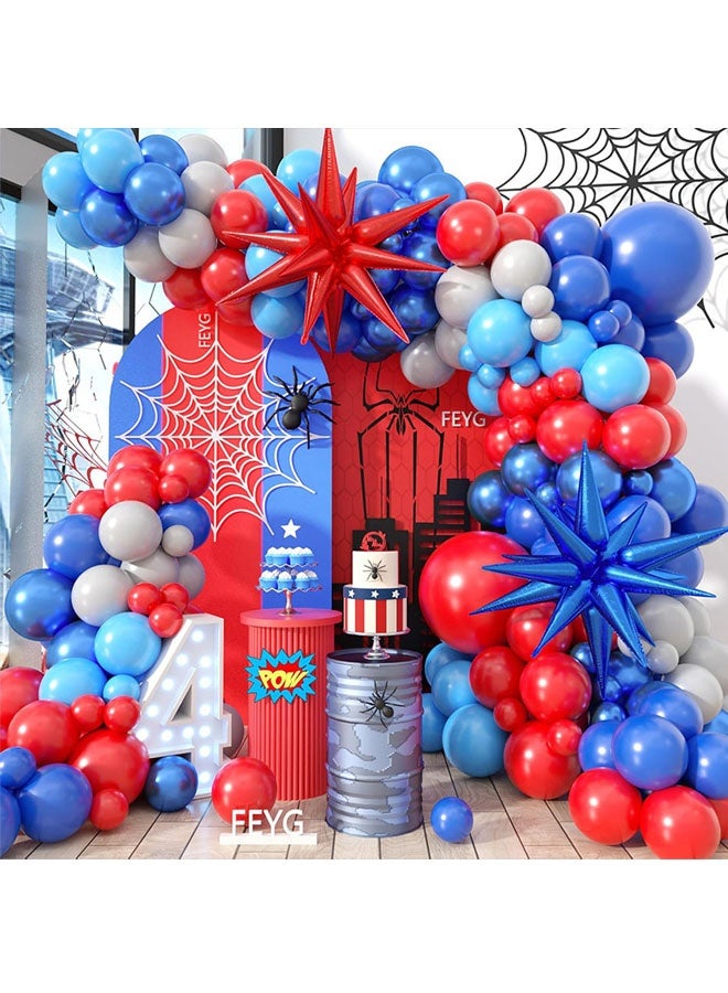 80 قطعة الاحتفال الحدث حفلة عيد ميلاد ديكور البالونات مجموعة ترتيب الخلفية أنيمي موضوع رجل ولد - Image 2