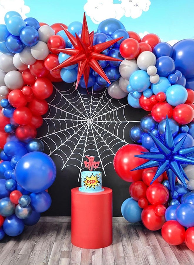 80 قطعة الاحتفال الحدث حفلة عيد ميلاد ديكور البالونات مجموعة ترتيب الخلفية أنيمي موضوع رجل ولد - Image 5