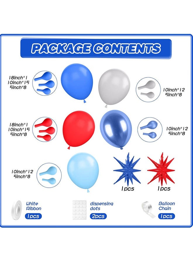 80 قطعة الاحتفال الحدث حفلة عيد ميلاد ديكور البالونات مجموعة ترتيب الخلفية أنيمي موضوع رجل ولد - Image 3