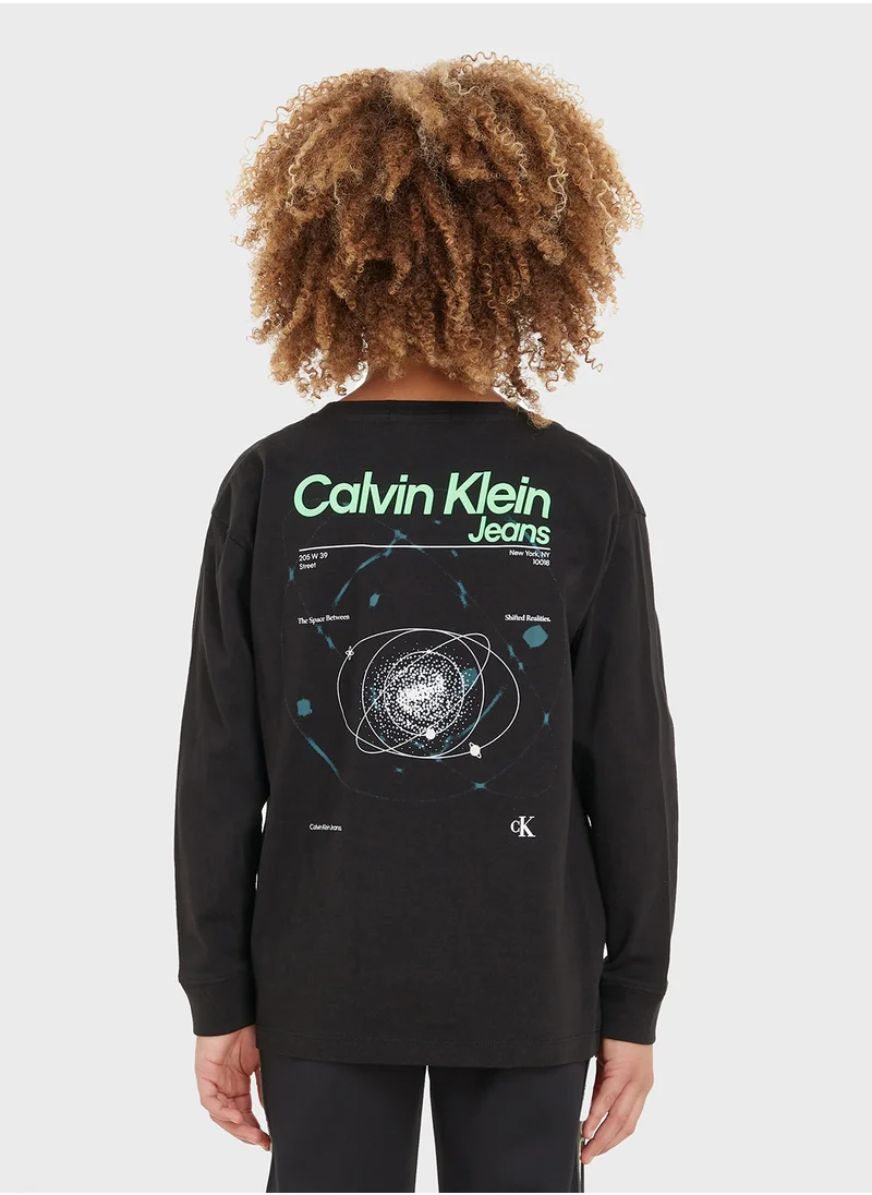 Calvin Klein Jeans Kids Crew Neck T-Shirt