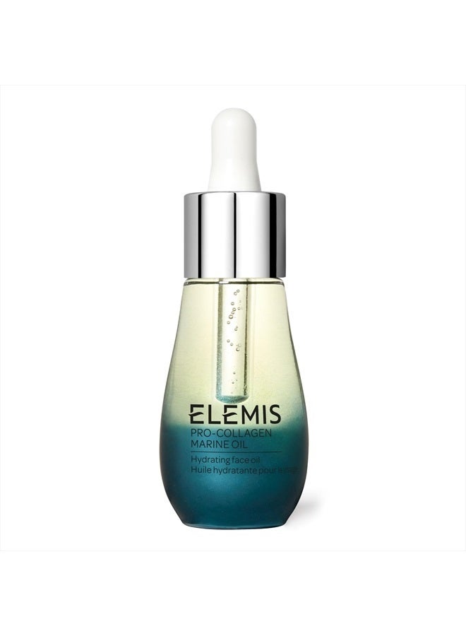 Elemis زيت البحر المضاد للتجاعيد برو كولاجين، 15 مل – زيت مرطب للوجه يومي خفيف الوزن للغاية، يرطب بعمق، يغذي ويرطب للحصول على مظهر شاب، علاج الخطوط الدقيقة والتجاعيد - Image 1