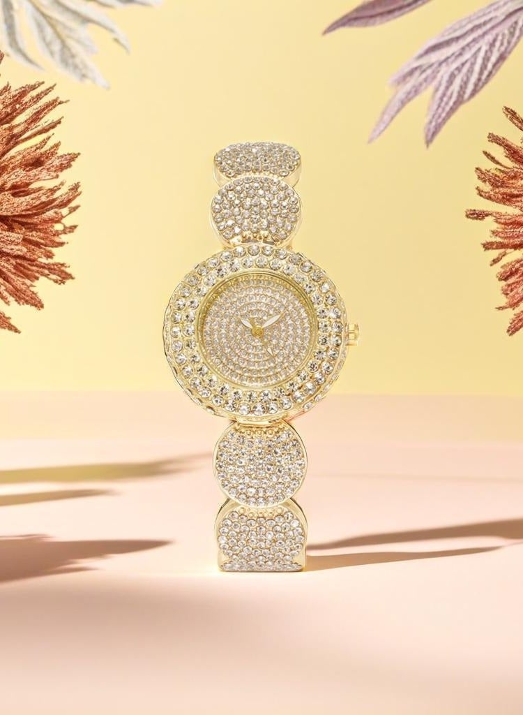 Women Fashion Watch - Gold, Gift for Women - Image 1