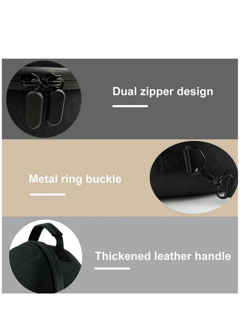 EVA Carrying Bag Case Waterproof Hard Shell Case Adjustable Shoulder Strap Shockproof Anti-Scratch for Meta Quest 3 VR Headset - Image 5