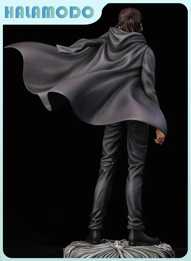 Halamodo الهجوم على تايتان ، شخصية إيرين ييجر مزدوجة الرأس ، تصميم ليفي و مدرعة الطاقة أنيمي نموذج، مكتب قطعة مركزية وهدية عيد ميلاد - Image 4