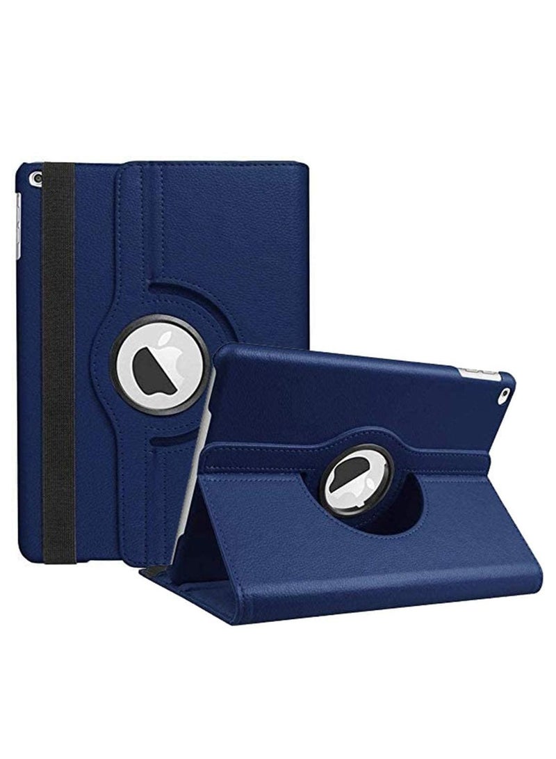 ELTRAZONE Rotating Case for iPad 9th Generation (2021) / 8th Generation (2020) / 7th Gen (2019) 10.2 Inch -360 Degree Rotating Stand Protective Cover (Blue) - Image 1