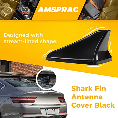 AMSPRAC Shark Fin Antenna Cover,Car Roof Antenna Caps fit for Kia Optima 2014-2020,Sonata 2015 2016 2018 2019,Genesis Sedan G80 2015-2017,Genesis Coupe 2013-2015,Elantra Sedan 2011-2016,(Not Sport) - Image 3
