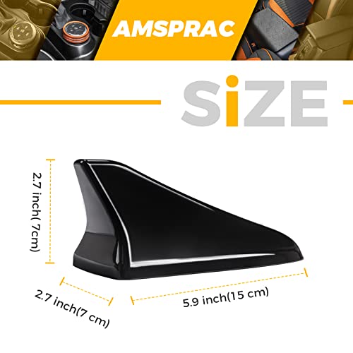 AMSPRAC Shark Fin Antenna Cover,Car Roof Antenna Caps fit for Kia Optima 2014-2020,Sonata 2015 2016 2018 2019,Genesis Sedan G80 2015-2017,Genesis Coupe 2013-2015,Elantra Sedan 2011-2016,(Not Sport) - Image 5