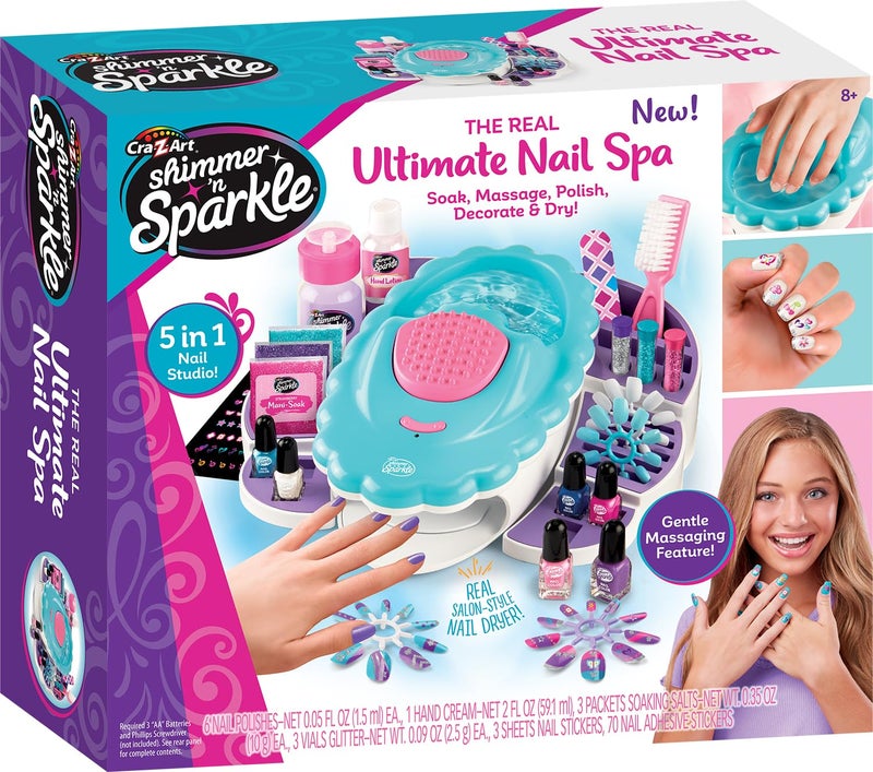 Cra-Z-Art Shimmer N Sparkle All in One Hand Nail Spa - Image 2