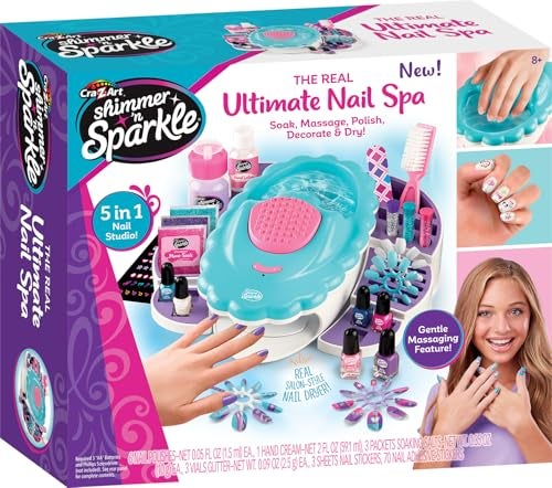 Cra-Z-Art Shimmer N Sparkle All in One Hand Nail Spa - Image 1