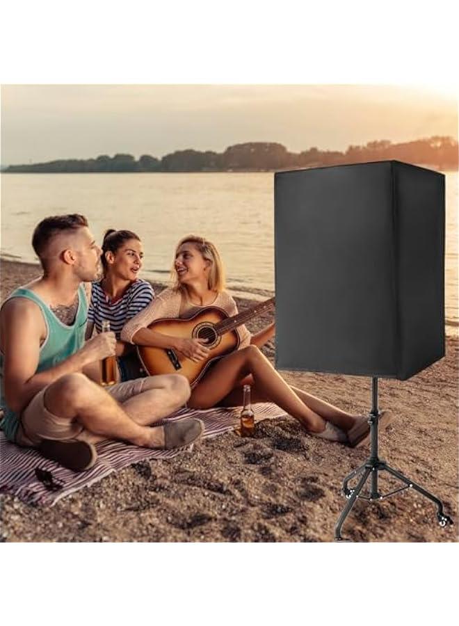 Arabest 15 Inch Waterproof Outdoor Powered Speaker Cover - Oxford Cloth with Silver Coated Layer, Protective Cloth Cover Bag for Audio PA/DJ Powered Speaker  - Image 2