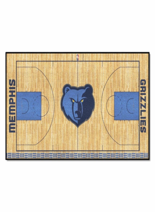 FANMATS - 9492 NBA Memphis Grizzlies Nylon Face NBA Court Runner-Small 24x44 - Image 1