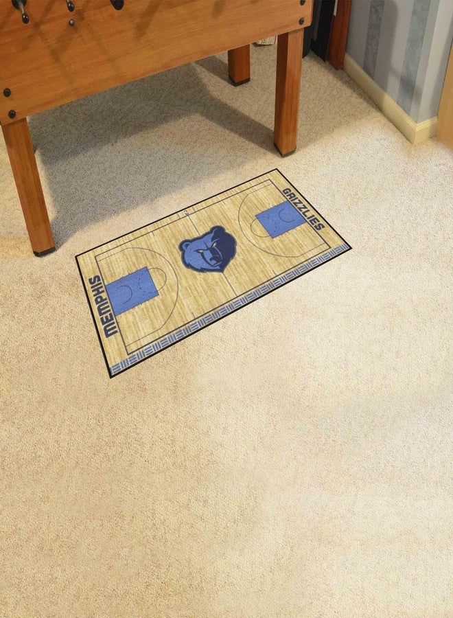 FANMATS - 9492 NBA Memphis Grizzlies Nylon Face NBA Court Runner-Small 24x44 - Image 2