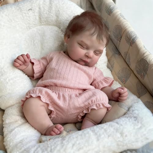 Zero Pam Reborn Baby Dolls Girl 20 Inch Realistic Babys Doll Soft Body Real Life Silicone Baby Dolls Adorable Life Like Newborn Dolls That Look RealToys for Ages 3 - Image 1
