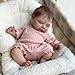 Zero Pam Reborn Baby Dolls Girl 20 Inch Realistic Babys Doll Soft Body Real Life Silicone Baby Dolls Adorable Life Like Newborn Dolls That Look RealToys for Ages 3 - Image 2