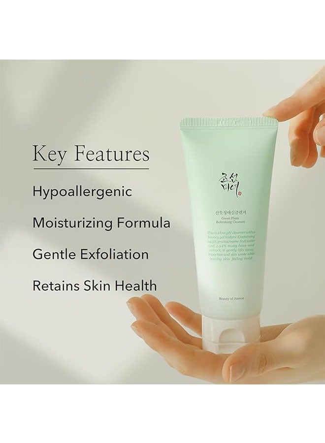 Beauty of Joseon Green Plum Refreshing Cleanser 100ml - Image 4