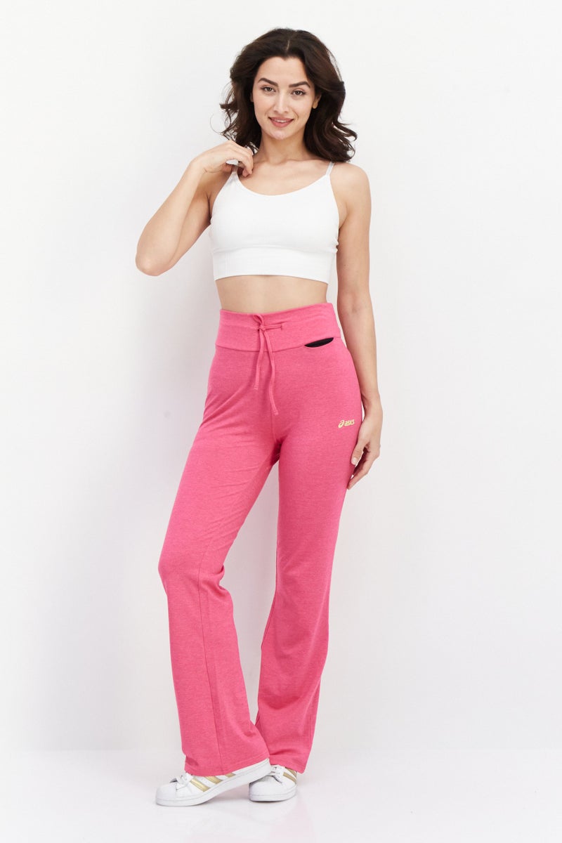 asics Women Sportswear Fit Outdoor Pants, Pink - Image 3