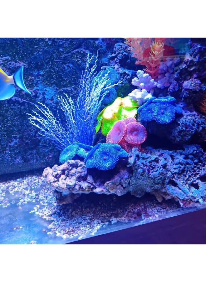 OrgMemory Artificial Coral Plant, Faux Coral Ornaments, Underwater Sea Plants, for Fish Tank Aquarium, Fish Cave Hideout Decoration Landscape (Blue Coral) - Image 5