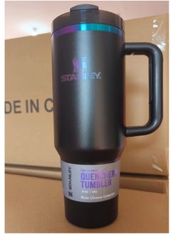 Quencher H2.0 FlowState Stainless Steel Vacuum Insulated Tumbler with Lid and Straw for Water, Iced Tea or Coffee, Smoothie and More 40oz