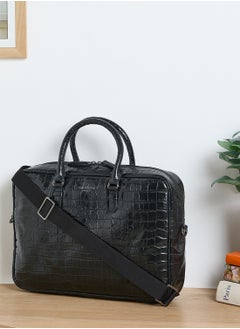 Ted Baker Fabiann Croc Effect Document Bag  - Image 1