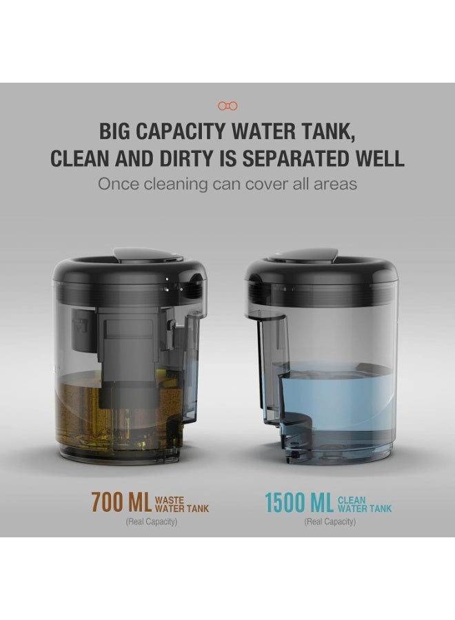 DLC Carpet Cleaning Machine 450W, Portable Glass Carpet & Upholstery Stain Cleaner, Powerful Deep Spot Cleaner for Carpet, Upholstery, Sofa, Glass, Carpet, Seat DLC-36474 - Image 3