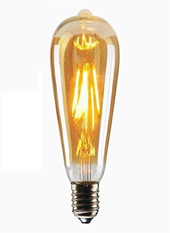 VRCT مصباح VRCT LED أصفر بقوة 4 وات، قاعدة e27، عبوة من 4 مصابيح - Image 2