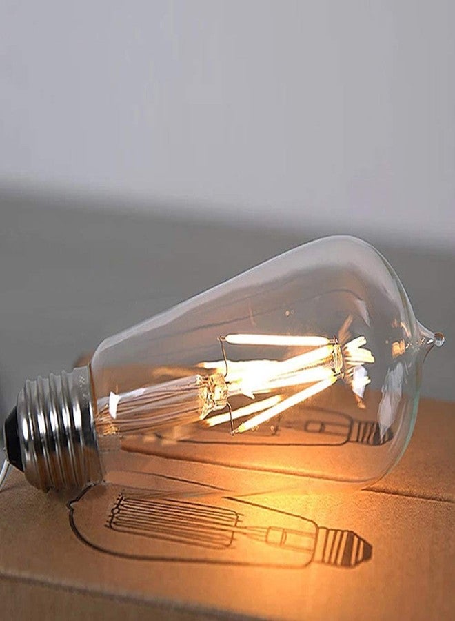 VRCT مصباح VRCT LED أصفر بقوة 4 وات، قاعدة e27، عبوة من 4 مصابيح - Image 3