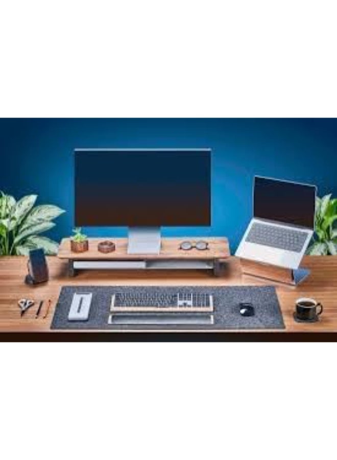 Laptop Stand (A6) 360° Rotatable Notebook Holder Liftable Stand Compatible with Laptop Bracket (gray) - Image 4