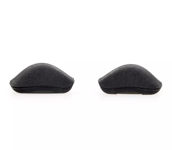 NicelyFit Rubber Black Nose Pads Replacement for Oakley Crosslink Eye Glass Frames OX8027 OX8029 OX8030 OX8031 etc. (Asian Fit - 1 Pair) - Image 2