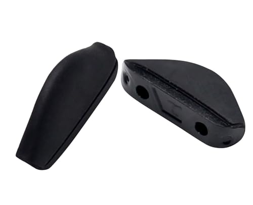 NicelyFit Rubber Black Nose Pads Replacement for Oakley Crosslink Eye Glass Frames OX8027 OX8029 OX8030 OX8031 etc. (Asian Fit - 1 Pair) - Image 3