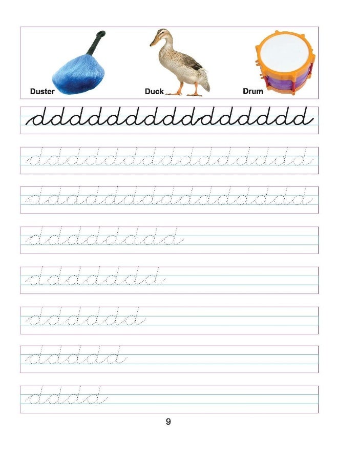 Cursive Writing Book (Small Letters) Part B - Image 3