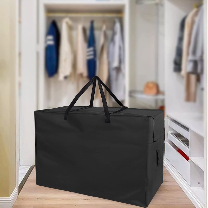 Andacar Folding Mattress Storage Bag, 63 inch Carry Case Fits for Tri-Fold Up to 6 inch Mattress Waterproof Cushion Storage Bag - 61x28x18inch - Image 5