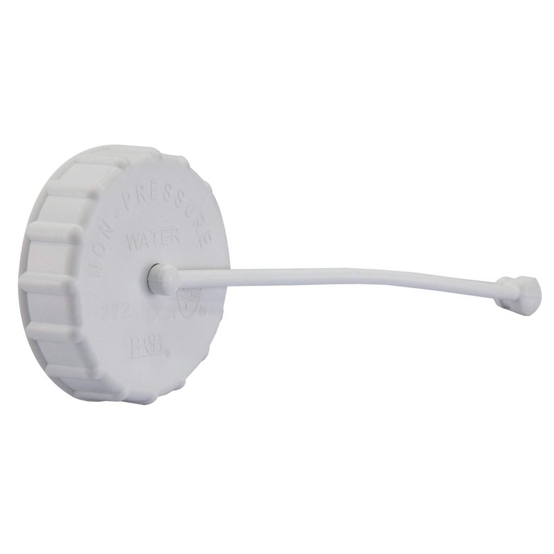 RecPro Fresh Water Fills Cap Only | 222PW-A Polar White or Black Cap and Strap (White) | Made in America - Image 5