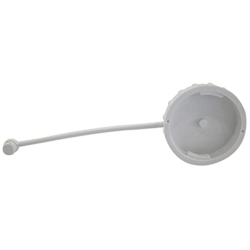 RecPro Fresh Water Fills Cap Only | 222PW-A Polar White or Black Cap and Strap (White) | Made in America - Image 4